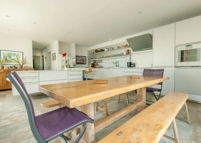 别墅 Maison Familiale Calme Avec Piscine Securisee - Fr-1-835-32 圣马丹德雷